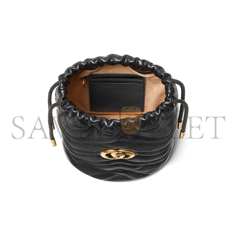 GUCCI GG MARMONT SMALL BUCKET BAG 575163 (14*17*13cm)